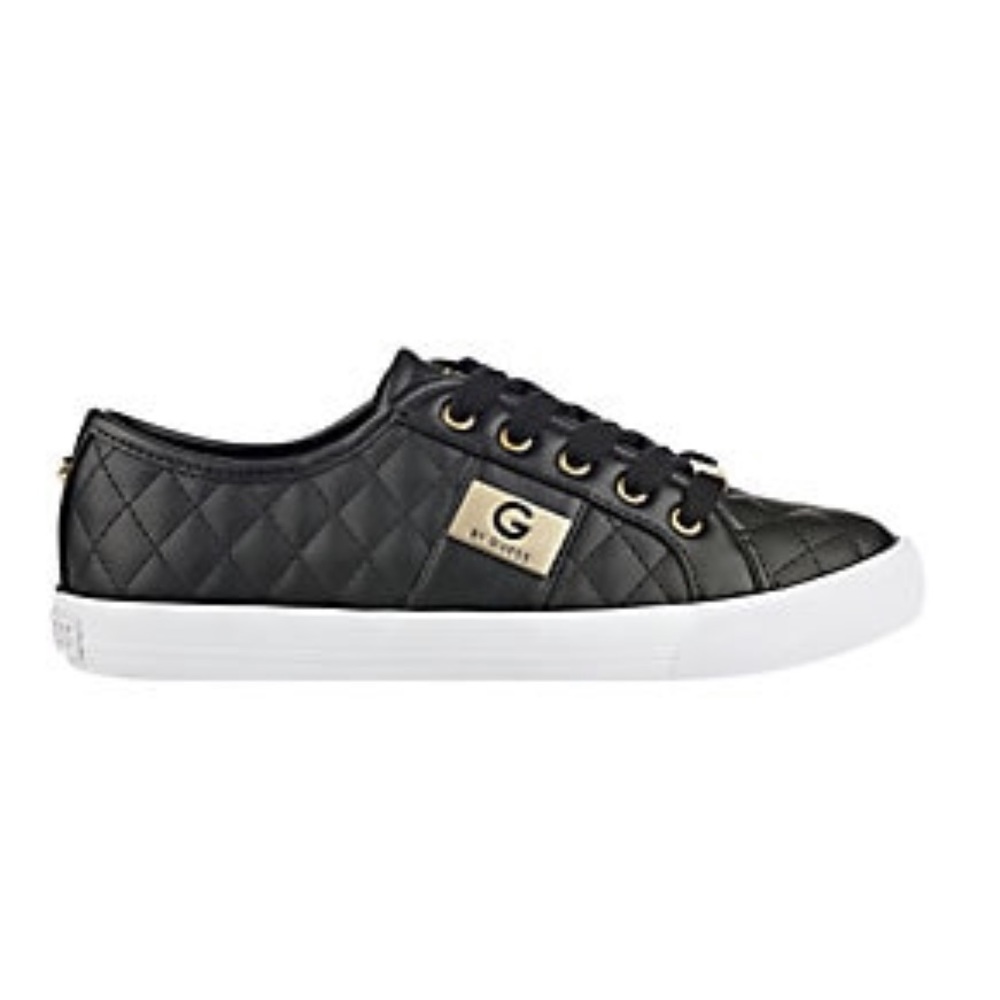 Guess backer quilted sneaker in black
